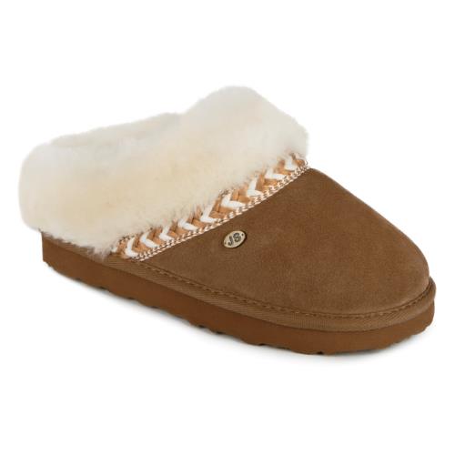 Ladies Phoebe Sheepskin Slipper Chestnut