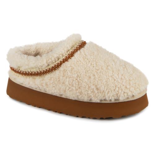 Ladies Miley Sheepskin Slipper Natural