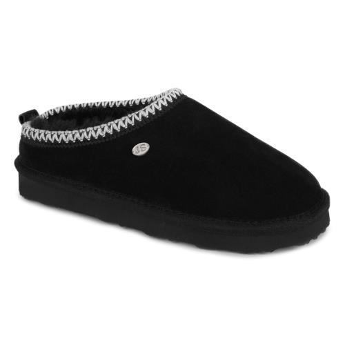 Ladies Erin Sheepskin Slipper Black