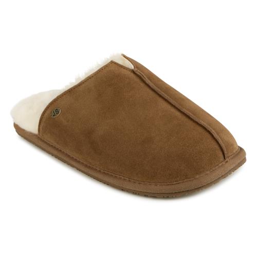 Mens Jude Sheepskin Slipper Chestnut